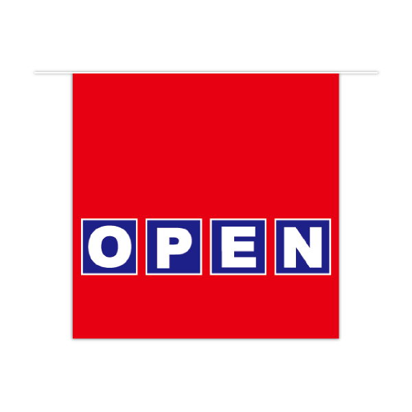 オープン9連ペナント　オープニングセール（アメリカン）　1セット